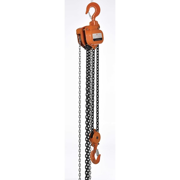 Vestil Professional Chain Hoist, 10K, 20 ft. PHCH-10-20 - main